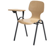 Schalenstuhl College mit Tablar 2