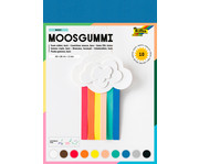 folia Moosgummi 20 x 29 cm 10 Bogen 3