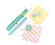 folia Bäckergarn pastell 5 x 4 m 5