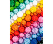 folia Pompons Mix Jumbo 300 g 3