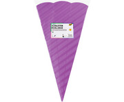 folia Schultüten Rohlinge aus 3D Wellpappe 5er Set einer Farbe 4