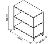 Betzold Flexwall Regal 2 OH 3