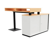 Theke Compoint mit Stauraum 7