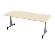 Flexibler Tisch FlexDesk roll und klappbar 1