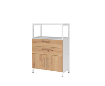 Betzold Flexwall Kombischrank 3 OH 2 Schübe 1 offenes Fach