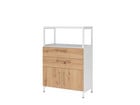 Betzold Flexwall Kombischrank 3 OH 2 Schübe 1 offenes Fach