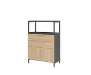 Betzold Flexwall Kombischrank 3 OH 2 Schübe 1 offenes Fach 6