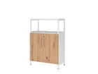 Betzold Flexwall Kombischrank 3 OH 1 offenes Fach