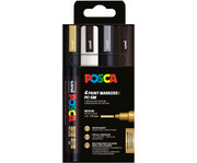 POSCA Marker Set 4er Set 5