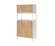 Betzold Flexwall Kombischrank 4 OH 1 offenes Fach 5