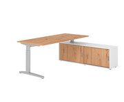 Betzold Schreibtisch VXB mit Sideboard höhenverstellbar 6