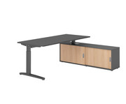 Betzold Schreibtisch VXB mit Sideboard höhenverstellbar 5