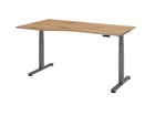 Betzold Eckschreibtisch Comfort elektrisch höhenverstellbar 180 x 100 cm