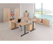 Betzold Eckschreibtisch Comfort elektrisch höhenverstellbar 200 x 120 cm 3