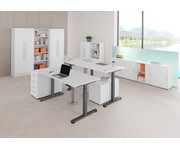 Betzold Eckschreibtisch Comfort elektrisch höhenverstellbar 200 x 120 cm 4