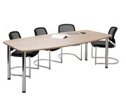 Betzold Meeting Konferenztisch Rundrohrfuß 2