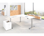 Betzold Eckschreibtisch Comfort L Form elektrisch höhenverstellbar 7