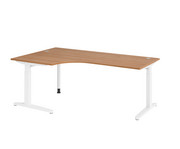 Betzold Eckschreibtisch VXB höhenverstellbar 200 x 120 cm 2