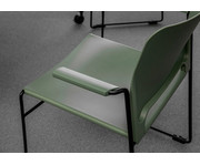 Topstar Besucherstuhl Visit Lite mit Armlehnen Kunststoffsitz 4er Set 4
