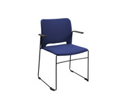 Topstar Besucherstuhl Visit Lite mit Armlehnen Polstersitz 4er Set 5
