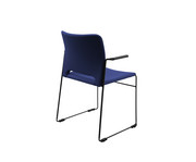 Topstar Besucherstuhl Visit Lite mit Armlehnen Polstersitz 4er Set 7