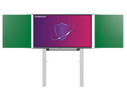 Clevertouch® Pro Series 3 mit Pylonen Höhenverstellung und Tafelflügel 6