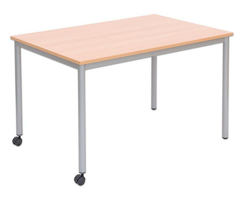 Varimax Rechteck-Tisch I fahrbar Hoehe 72 cm