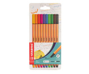 STABILO® Fineliner point 88 Etui 10 Farben 1