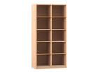 Flexeo® Bibliotheksregal 10 Fächer hoch Breite 94 4 cm