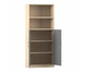 Flexeo® Schrank 5 Fächer unten Drehtüren = 5 Ordnerhöhen 4