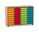 Flexeo® Regal 4 Reihen 32 kleine Boxen 5