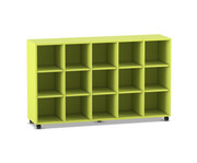 Flexeo® Regal 5 Reihen 15 Fächer 4