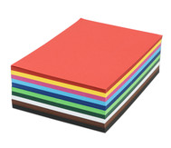 500 Blatt DIN A4 Tonzeichenkarton 160 g/m² in 10 Farben