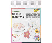 folia Stickkarton unbedruckt 1