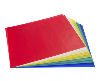 folia Transparentpapier 115 g/m² 50 5 x 70 cm 10 Bogen 5 Farben