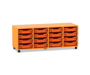 Flexeo® Regal PRO 4 Reihen 16 Boxen Gr S 3