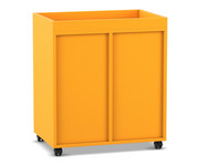 Flexeo® Regal PRO 2 Reihen 6 Fächer Aufkantung 6
