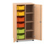 Flexeo® Schrank PRO 2 Reihen 6 Boxen Gr M 4 Fächer rechts 1