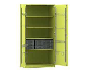 Flexeo® Musikschrank 9 kleine Boxen