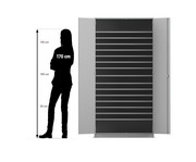 Flexeo® Papierschrank 16 Fächer 3