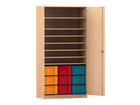 Flexeo® Bastelschrank 9 große Boxen 7 Fächer