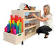 Flexeo® Musikwagen mit Aufkantung und 3 Auszügen mit Boomwhackers Box 3