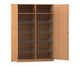 Flexeo® Sportschrank 8 Gitterkörbe 2 Fächer oben 4