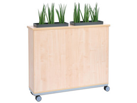 Flexeo® Raumteiler Blumenwagen H x B x T: 106,5 x 120 x 33 cm
