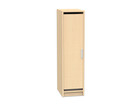 Flexeo® Garderobenschrank Armadio 1 Tür mit Fachboden Höhe 130 4 cm
