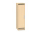 Flexeo® Garderobenschrank Armadio 1 Tür mit Fachboden Höhe 130 4 cm 1