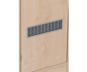 Flexeo® Garderobenschrank Armadio 1 Tür mit Fachboden Höhe 130 4 cm 5