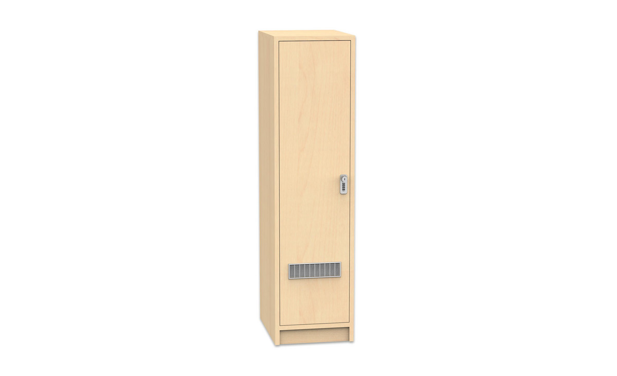 Flexeo® Garderobenschrank „Armadio“, 1 Tür, mit Fachboden, Höhe 154,8 cm