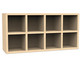 Flexeo® Garderoben Hängeregal Armadio Breite 80 cm Tiefe 23 cm 1