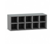 Flexeo® Garderoben Hängeregal Armadio Breite 100 cm Tiefe 35 cm 5